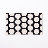 Benetton Home Bathmat 50x80cm 1000Gsm 100% Cotton Black Dots FW23 Be | BE-2173